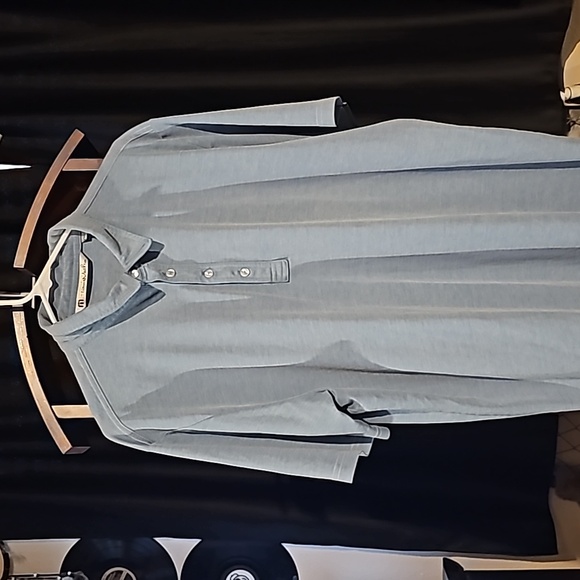 Travis Mathew mens xl blue polo - Picture 2 of 3